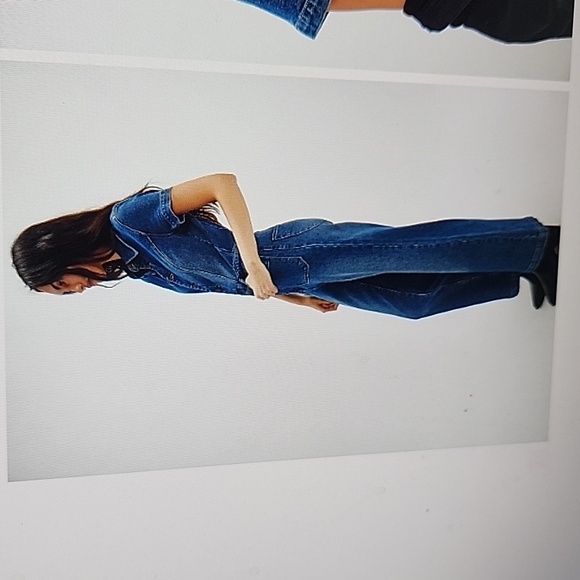 ROLLA'S NWT Sailor Jumpsuit Breaker in Mid Vintage Blue Size 8/s - Picture 4 of 13